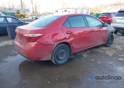 2014 Toyota Corolla Le z USA, uszkodzony, nr VIN 5YFBURHE2EP064006
